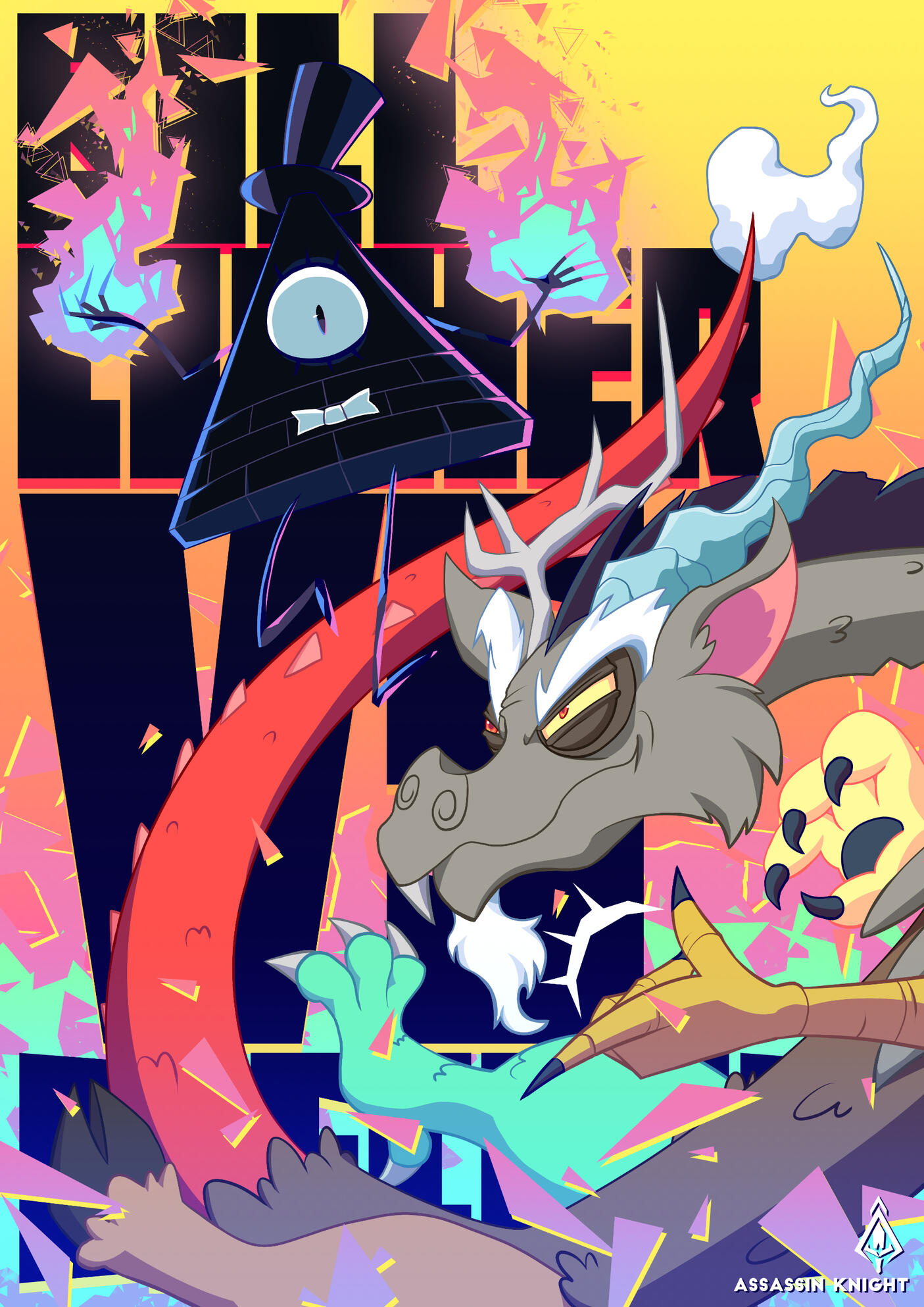 Death Battle - Bill Cipher VS Discord